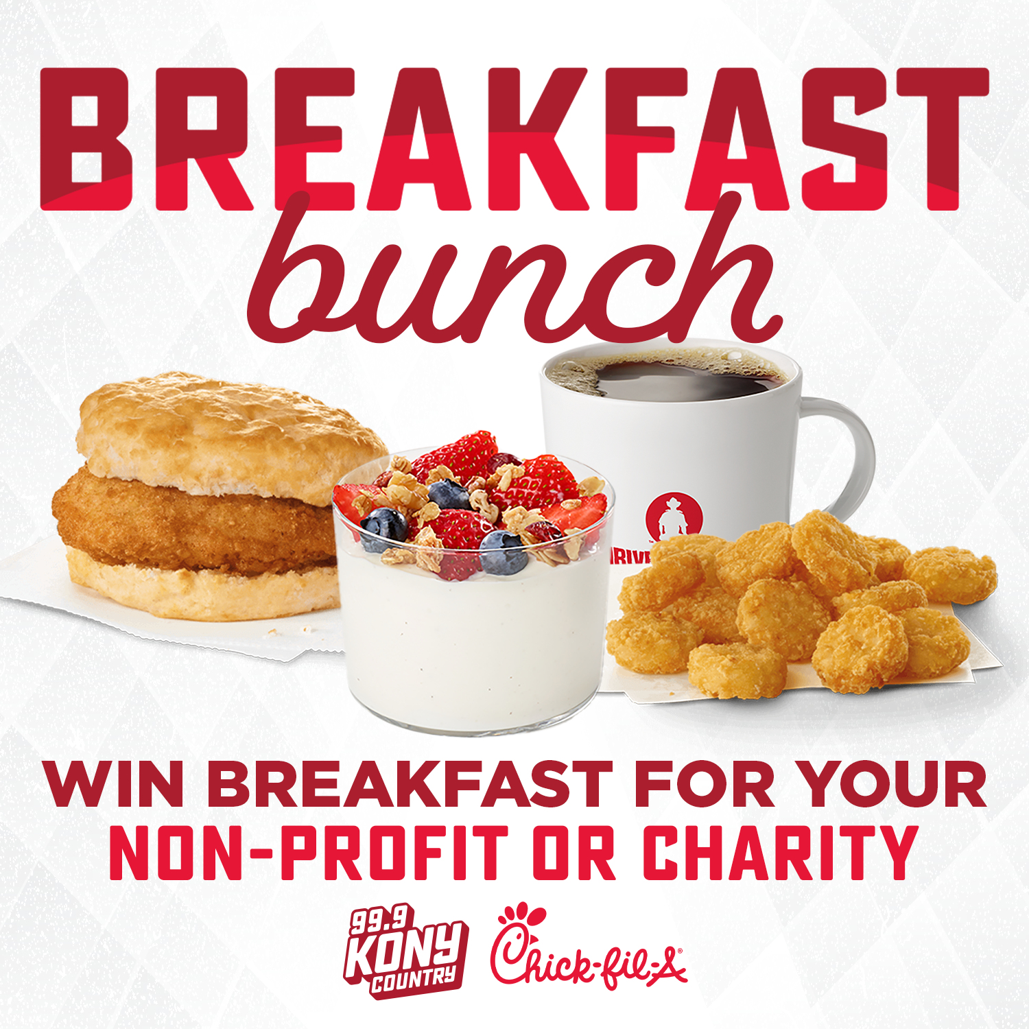 Breakfast Bunch: Win Breakfast for your Non-Profit or Charity